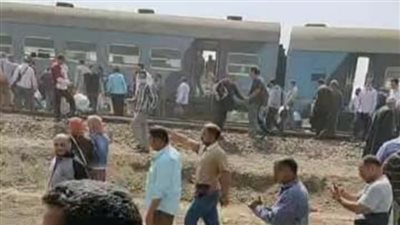 السكة الحديد: التحفظ على سائق قطار طوخ ومساعده وملاحظ البلوك للوقوف على ملابسات الحادث