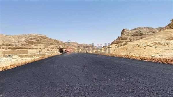 رصف الطرق بالمنيا