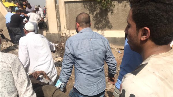 مصابي حادث قطار طوخ