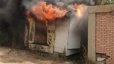 السيطرة على حريق بمحول كهرباء في كفر الغاب بدمياط