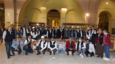 المتحف المصري الكبير يستقبل المقصورة الثالثة من ‏مقاصير الملك الذهبي توت عنخ آمون