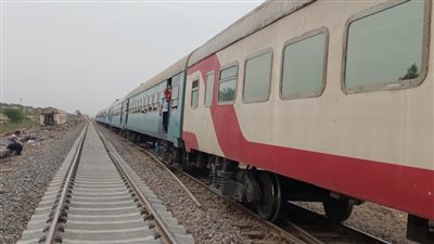 نرصد أعمال إصلاح خط القطار بموقع حادث طوخ (صور)