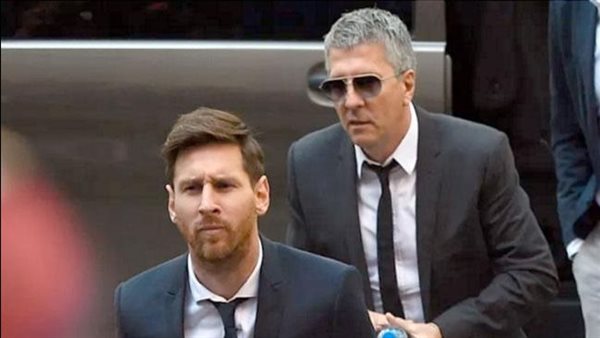 ميسي ووالده 