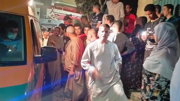 حريق بالمنوفية 