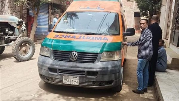 حريق بالمنوفية 