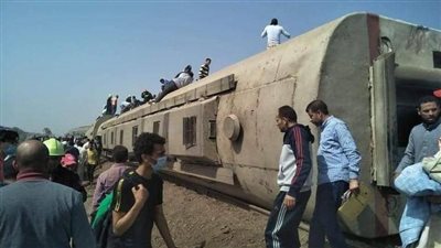 إحالة المتهمين في حادث قطار طوخ إلى النيابة العسكرية خلال أيام