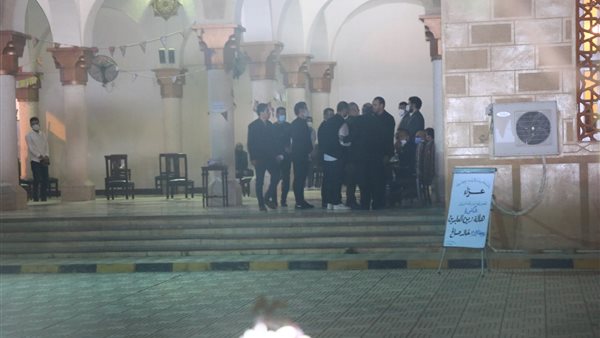 عزاء والدة أحمد خالد