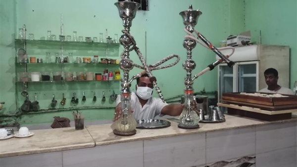 مصادرة شيشة بالأقصر