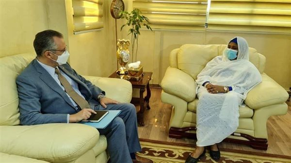 لقاء وزيرة الخارجية