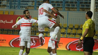 الزمالك يسجل الهدف الأول في شباك بتروأتلتيكو الأنجولي