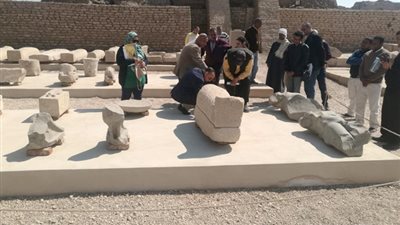 “المجلس الأعلى للآثار” يكشف حقيقة استخدام “الشنيور” فى ترميم أثر بقنا