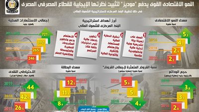 بدعم من النمو الاقتصادي.. “موديز” تثبت نظرتها الإيجابية للقطاع المصرفي المصري