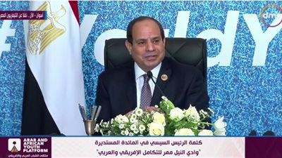السيسي: “خلونا نتكلم في نقطتين تلاتة توصيات بدل وضع 30 وميتنفذوش”