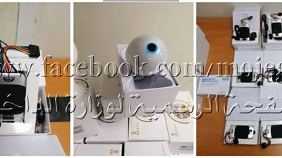 إحباط جلب أكثر من 300 جهاز تحديد المواقع ومصابيح مزودة بكاميرات بميناء العين السخنة