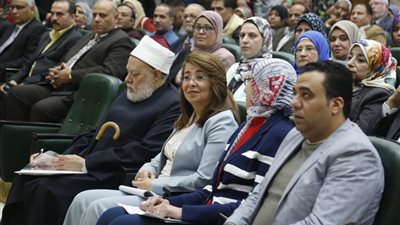 بدء مؤتمر القرعة الإلكترونية لحج الجمعيات الأهلية بحضور وزيرة التضامن (صور)