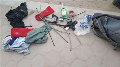 النيابة تُعاين موقع حادث إطلاق الرصاص على دورية أمنية بالنزهة