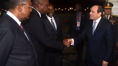 السيسي: نعمل على تحقيق التكامل الاقتصادي المشترك بين الدول الإفريقية