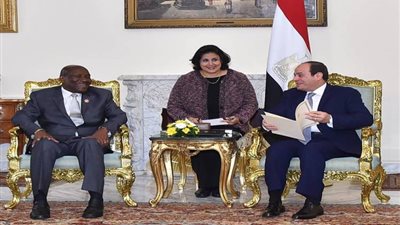السيسي: لقائي مع رئيس كوت ديفوار اتسم بالتفاعل الإيجابي الصريح (فيديو)