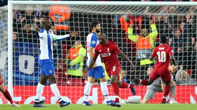 ليفربول يسجل الهدف الأول في شباك بورتو  (فيديو)
