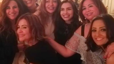 ريهام حجاج وإلهام شاهين وليلى علوي يتحفلون بعيد ميلاد شيري عادل (صور)