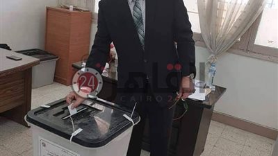 رئيس “مصر الثورة” يدلي بصوته في الاستفتاء على التعديلات الدستورية