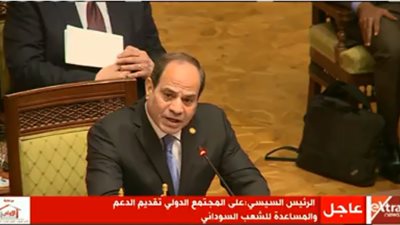 السيسي يُشيد بالمجلس العسكري السوداني ويؤكد ضرورة إقامة حكومة مدنية