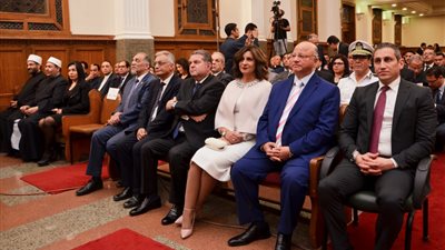 وزيرة الهجرة تحضر قداس عيد القيامة بالكنيستين الإنجيلية والأرثوذكسية (صور)