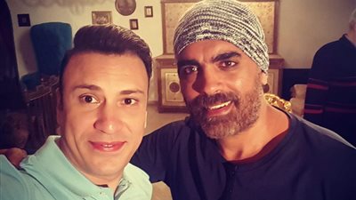 محمد السماحي ينتهي من تسجيل جميع حلقات برنامجه لرمضان المقبل (صور)