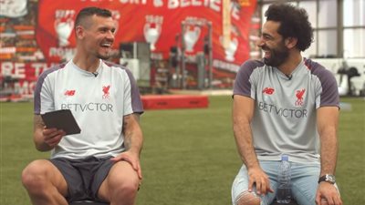 شاهد صراع “توم وجيري” بين صلاح ولوفرين قبل مواجهة برشلونة (فيديو)