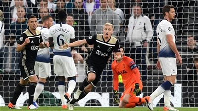  أياكس يعبر توتنهام بهدف و يضع قدمًا في نهائي دوري الأبطال (فيديو)