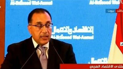 رئيس الوزراء يؤكد دعم القيادة السياسية تعزيز التعاون بين مصر ولبنان