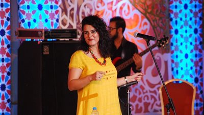 دينا الوديدي في أمسية رمضانية بالأوبرا