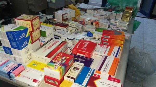 ضبط مكان يعمل كصيدلية