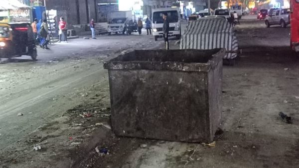 رفع تراكمات القمامة