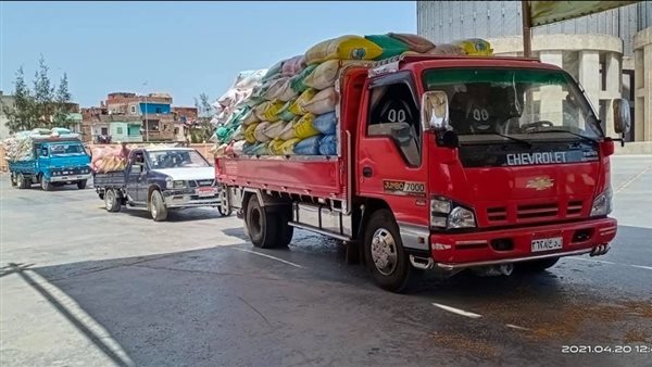 توريد القمح بكفر