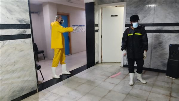 أعمال التعقيم والتطهير