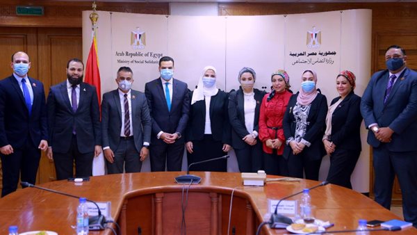 وزيرة التضامن الاجتماعي