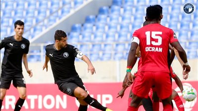 شوط أول سلبي بين بيراميدز ونكانا الزامبي في الكونفدرالية