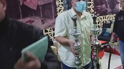 مصادرة 63 شيشة بالكافتيريات وتحرير 5 محاضر بالبحيرة