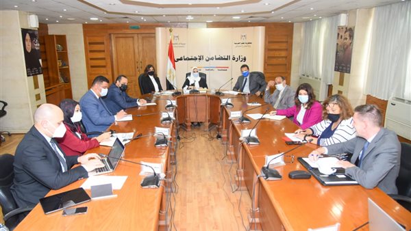 جانب من اجتماع وزيرتي