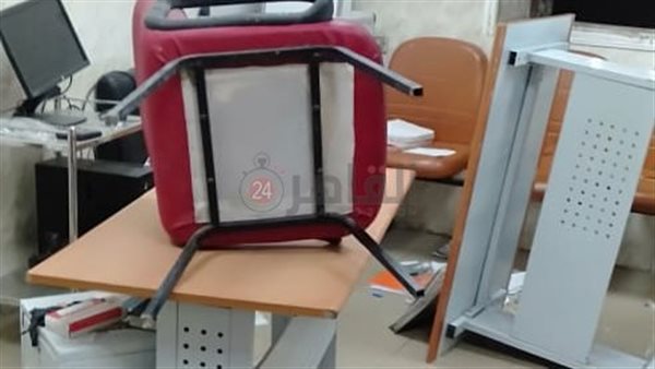 تحطيم مستشفى بالمحلة