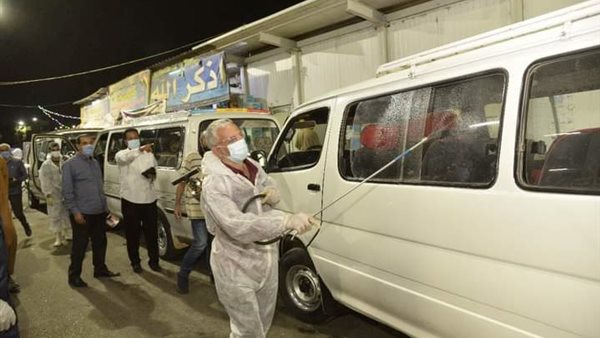 تعقيم وتطهير المواقف