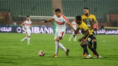 بن شرقي يحرز الهدف الأول للزمالك في مرمى الإنتاج الحربي 