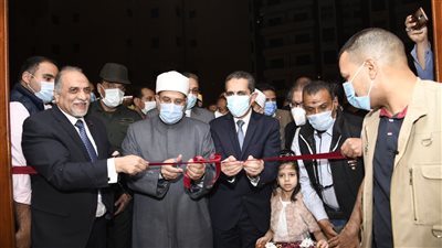 وزير الأوقاف ومحافظ الغربية يفتتحان مسجد الرحمة في إطار احتفالات العاشر من رمضان