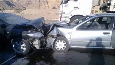 بينهم 4 سودانيين.. مصرع وإصابة 8 أشخاص في حادث تصادم سيارتين بالبحيرة