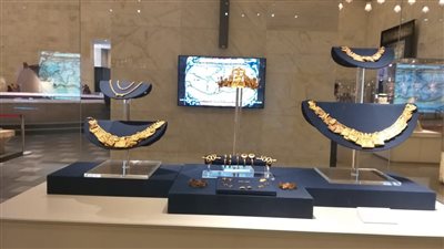 يعرض كنز دوش الروماني.. أبرز مقتنيات متحف الحضارة