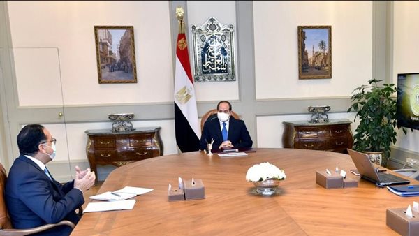 السيسي ورئيس الوزراء