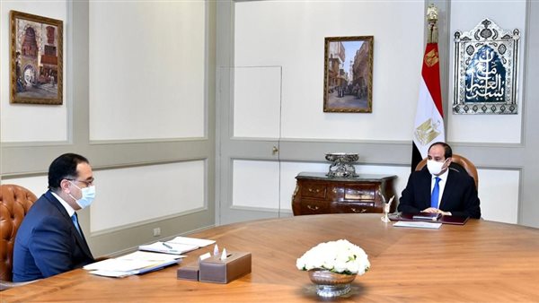 السيسي مع رئيس مجلس