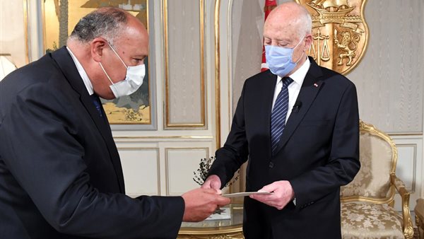 وزير الخارجية يسلم