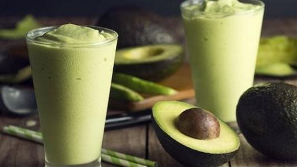 تحضير عصير الافوكادو